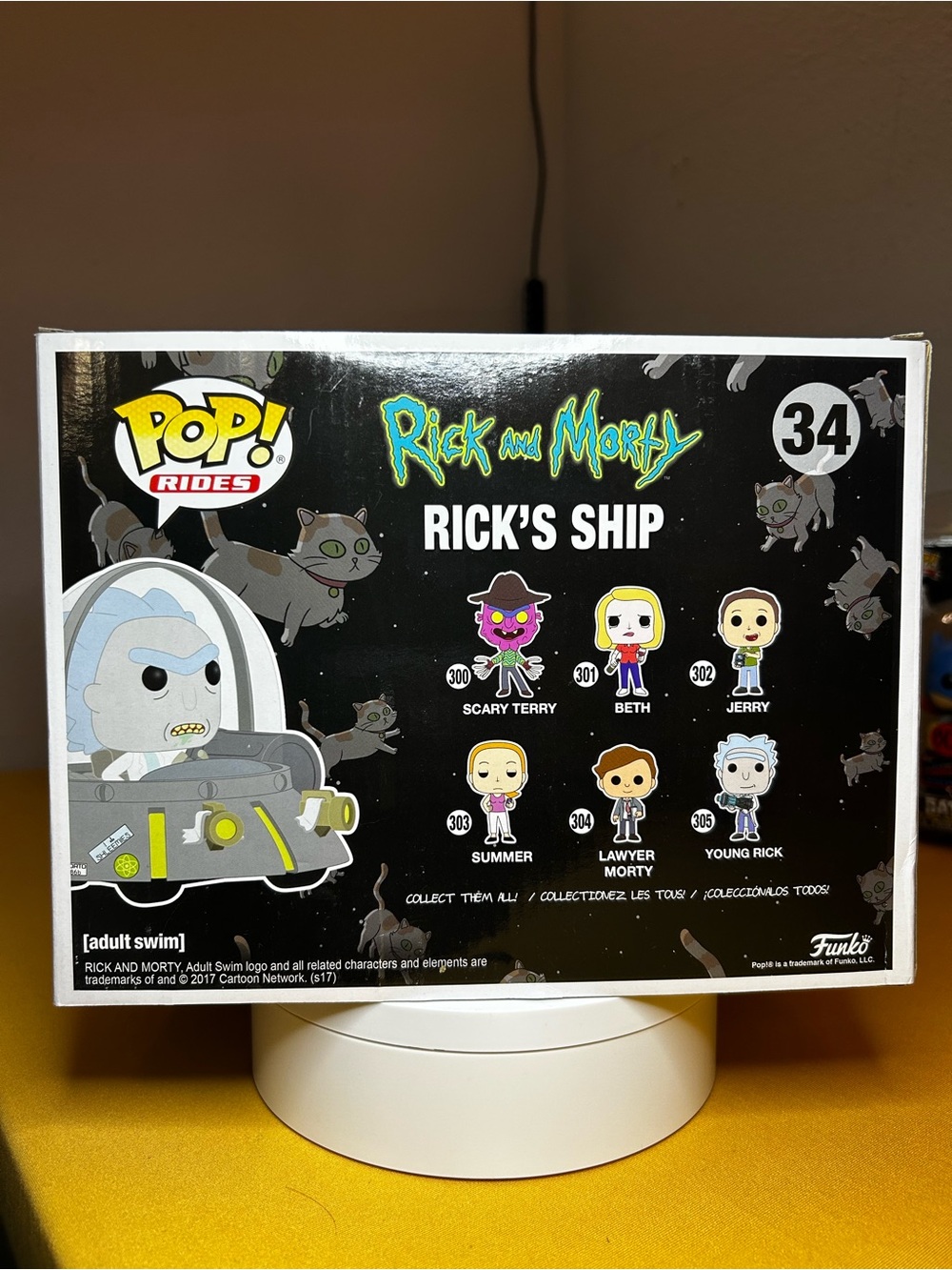 POP! Rides•Rick’s Ship #34•Hot Topic Exclusive•2017 - Picture 4 of 7